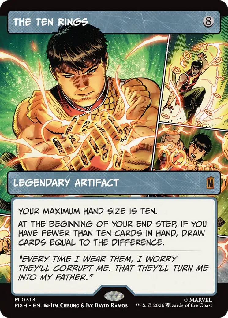 The Ten Rings (Borderless) [Marvel Super Heroes] | Shuffle n Cut Hobbies & Games