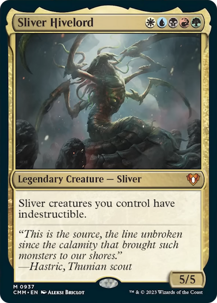 Sliver Hivelord [Commander Masters] | Shuffle n Cut Hobbies & Games