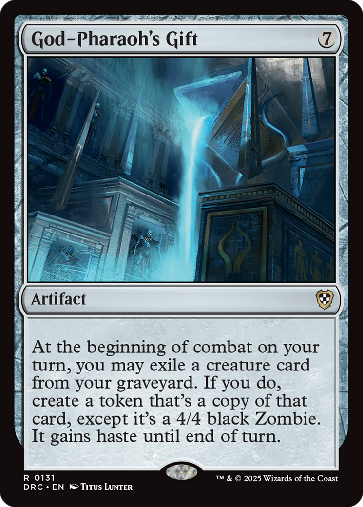 God-Pharaoh's Gift [Aetherdrift Commander] | Shuffle n Cut Hobbies & Games