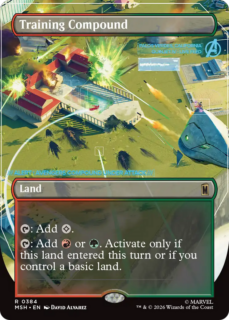 Training Compound (Borderless) [Marvel Super Heroes] | Shuffle n Cut Hobbies & Games
