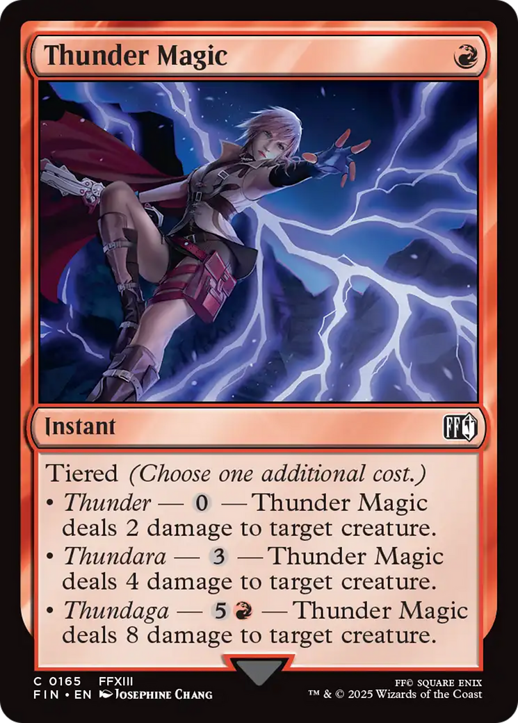 Thunder Magic [FINAL FANTASY] | Shuffle n Cut Hobbies & Games
