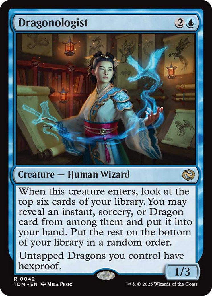 Dragonologist [Tarkir: Dragonstorm] | Shuffle n Cut Hobbies & Games