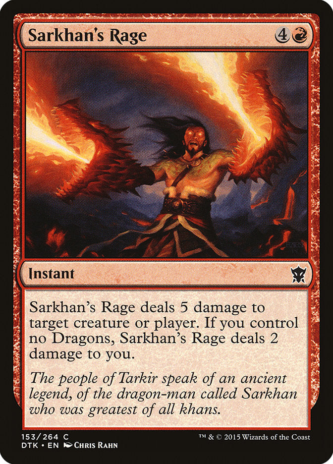 Sarkhan's Rage [Dragons of Tarkir] | Shuffle n Cut Hobbies & Games