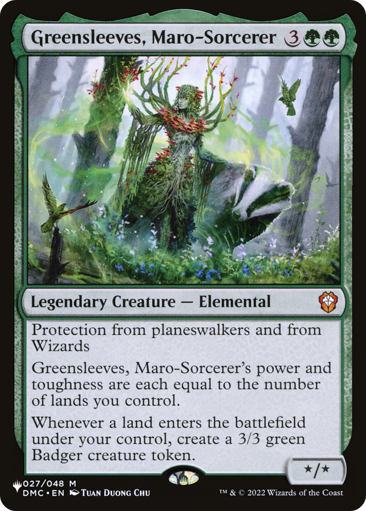 Greensleeves, Maro-Sorcerer [The List] | Shuffle n Cut Hobbies & Games