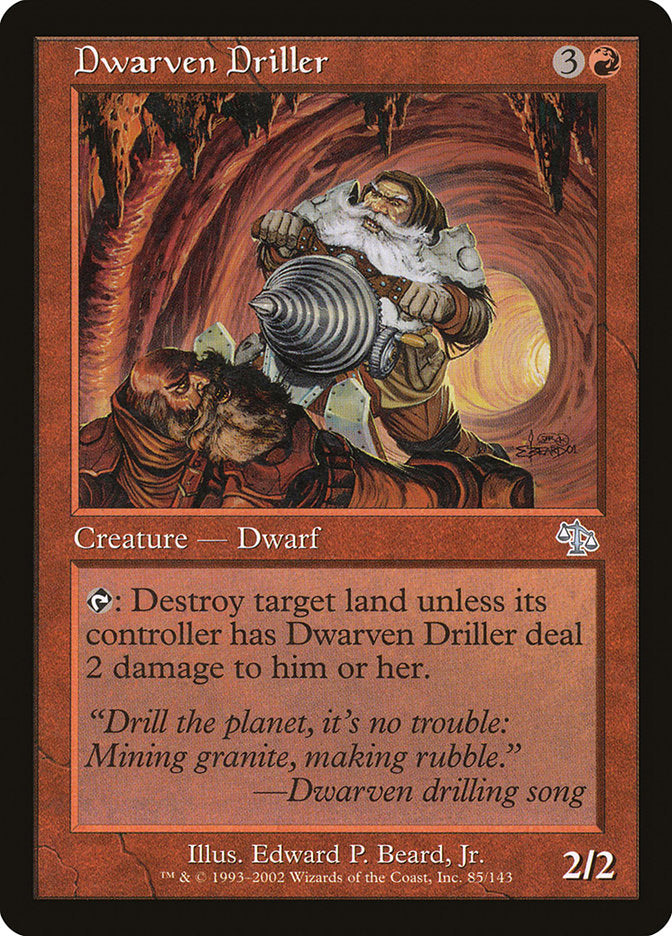 Dwarven Driller [Judgment] | Shuffle n Cut Hobbies & Games