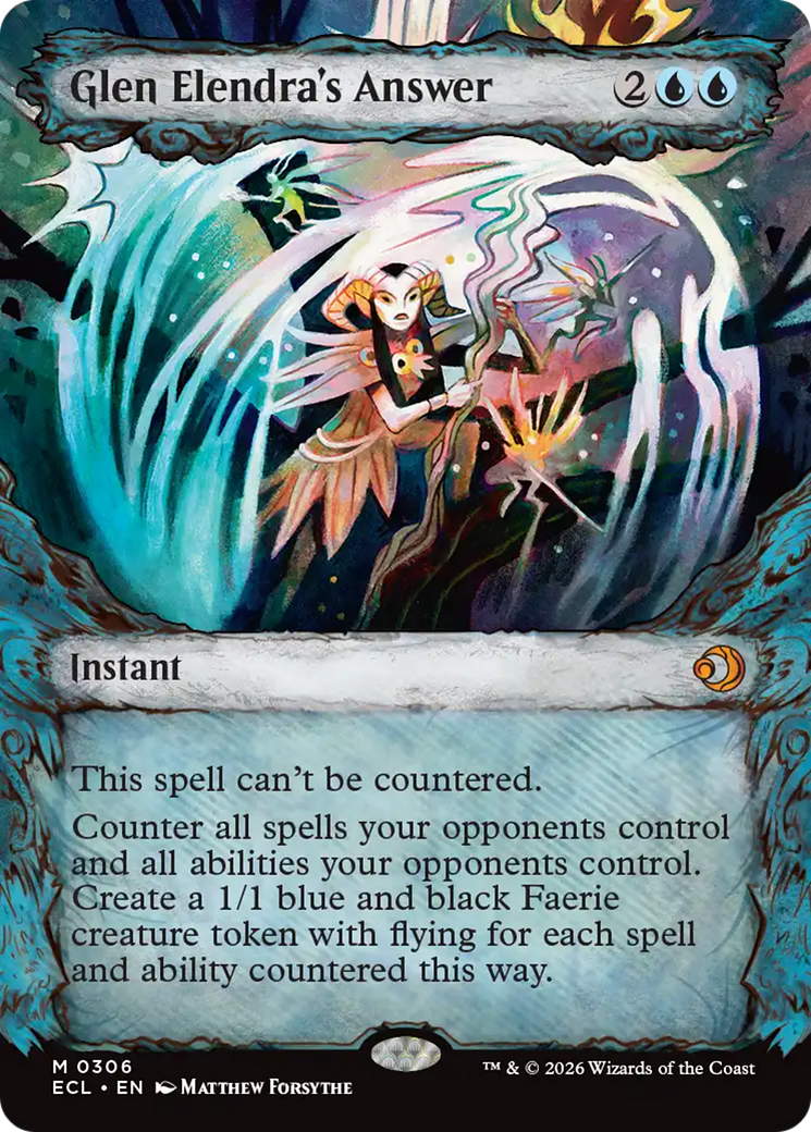 Glen Elendra's Answer (Showcase) [Lorwyn Eclipsed] | Shuffle n Cut Hobbies & Games