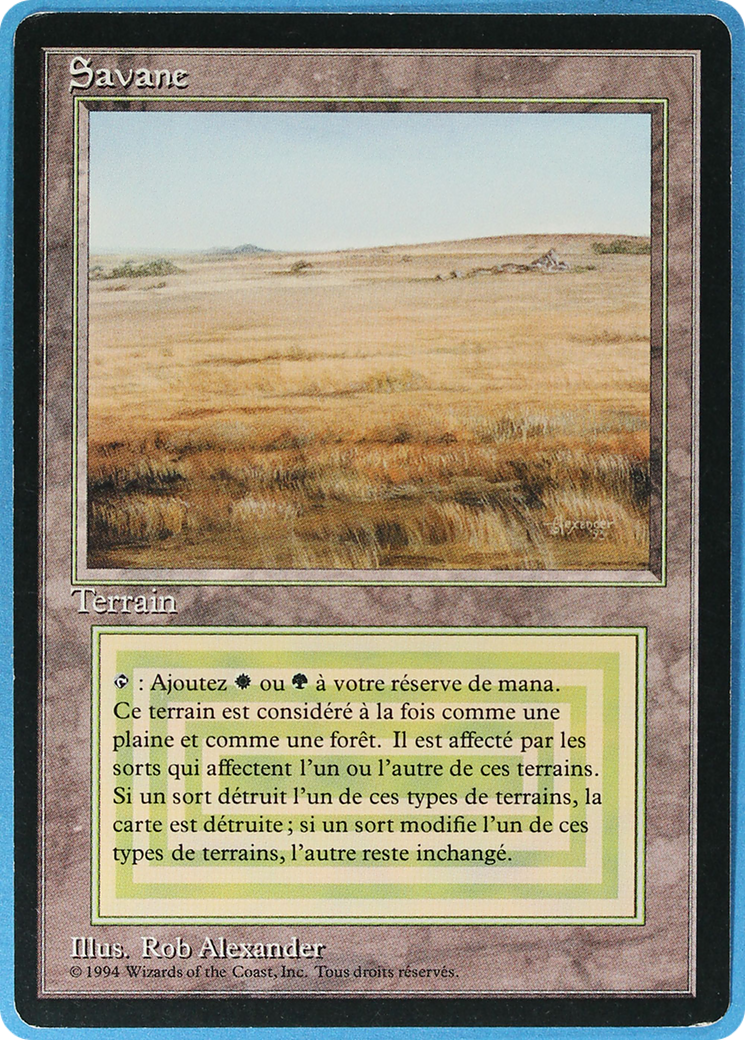 Savannah [Foreign Black Border] | Shuffle n Cut Hobbies & Games