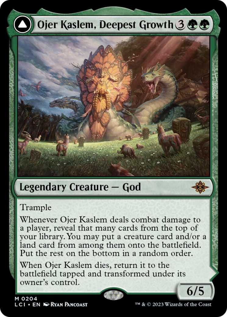 Ojer Kaslem, Deepest Growth // Temple of Cultivation [The Lost Caverns of Ixalan] | Shuffle n Cut Hobbies & Games
