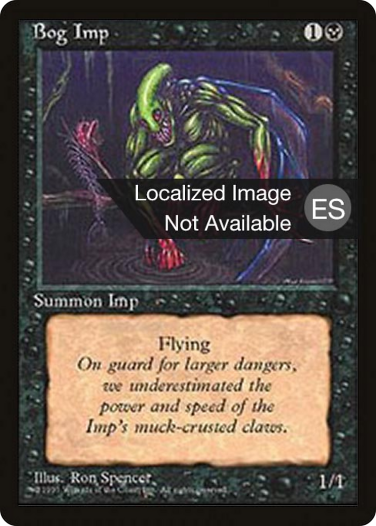 Bog Imp [Fourth Edition Foreign Black Border] | Shuffle n Cut Hobbies & Games