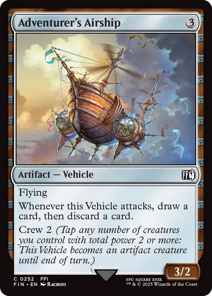 Adventurer's Airship [FINAL FANTASY] | Shuffle n Cut Hobbies & Games