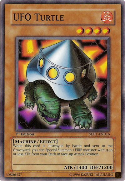 UFO Turtle [5DS1-EN016] Common | Shuffle n Cut Hobbies & Games