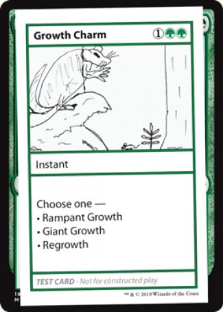 Growth Charm (2021 Edition) [Mystery Booster Playtest Cards] | Shuffle n Cut Hobbies & Games