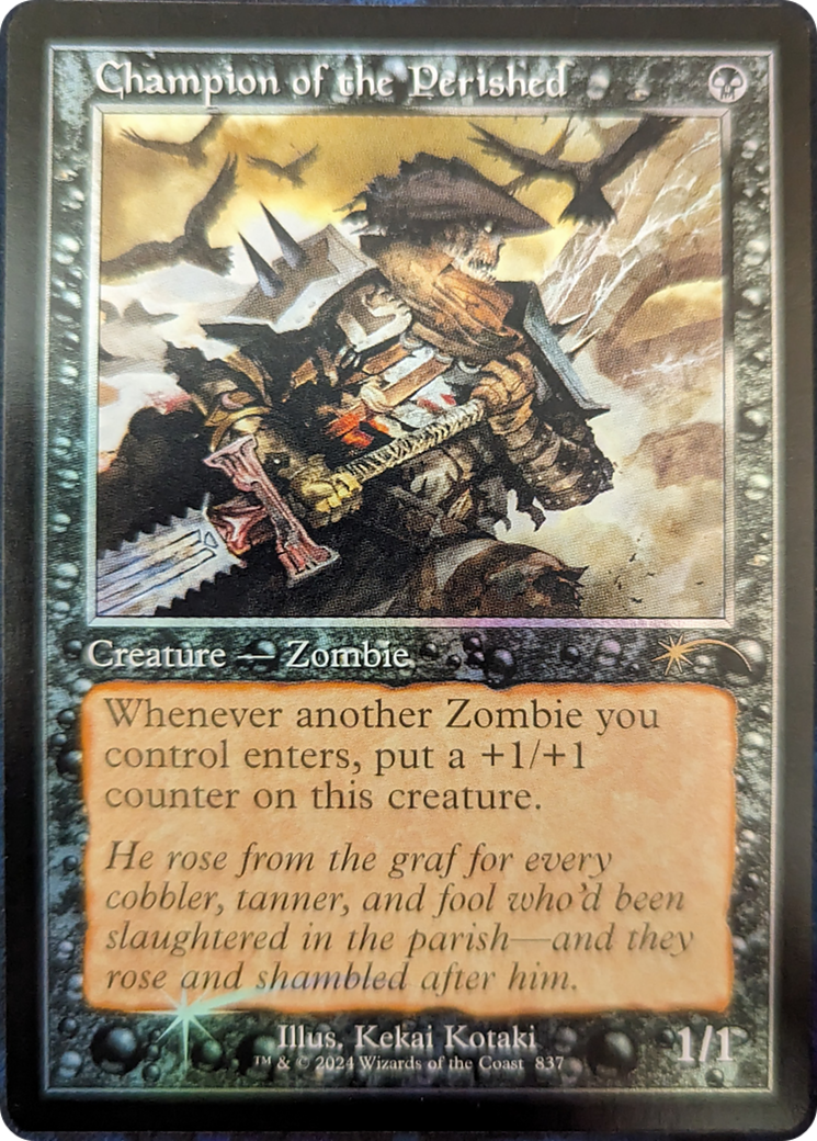 Champion of the Perished (Retro Frame) [Secret Lair Drop Series] | Shuffle n Cut Hobbies & Games
