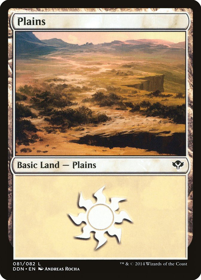 Plains (81) [Duel Decks: Speed vs. Cunning] | Shuffle n Cut Hobbies & Games