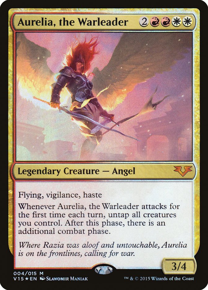 Aurelia, the Warleader [From the Vault: Angels] | Shuffle n Cut Hobbies & Games