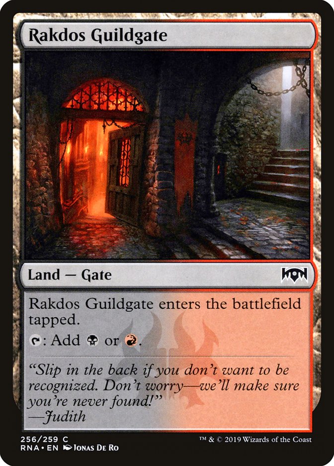 Rakdos Guildgate (256/259) [Ravnica Allegiance] | Shuffle n Cut Hobbies & Games