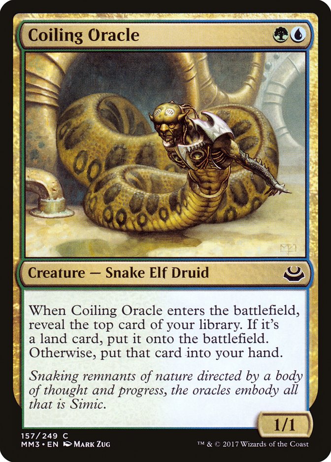 Coiling Oracle [Modern Masters 2017] | Shuffle n Cut Hobbies & Games