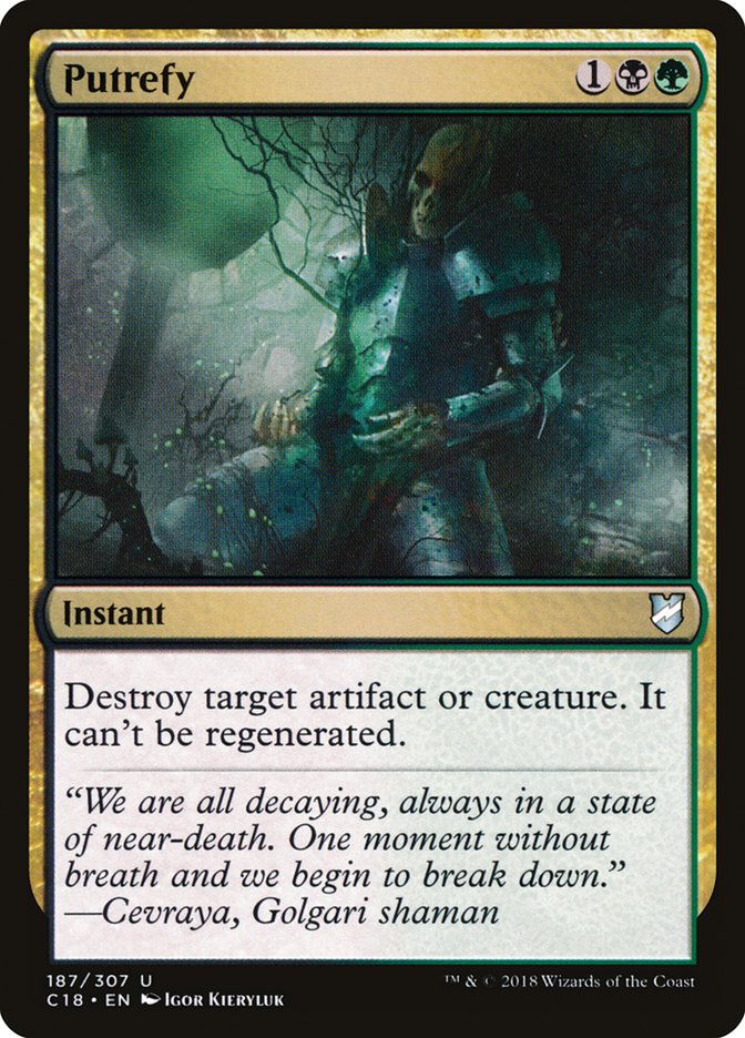 Putrefy [Commander 2018] | Shuffle n Cut Hobbies & Games