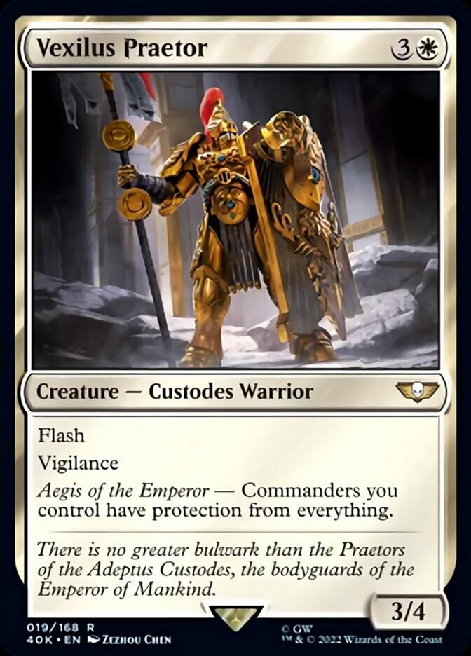 Vexilus Praetor (Surge Foil) [Warhammer 40,000] | Shuffle n Cut Hobbies & Games