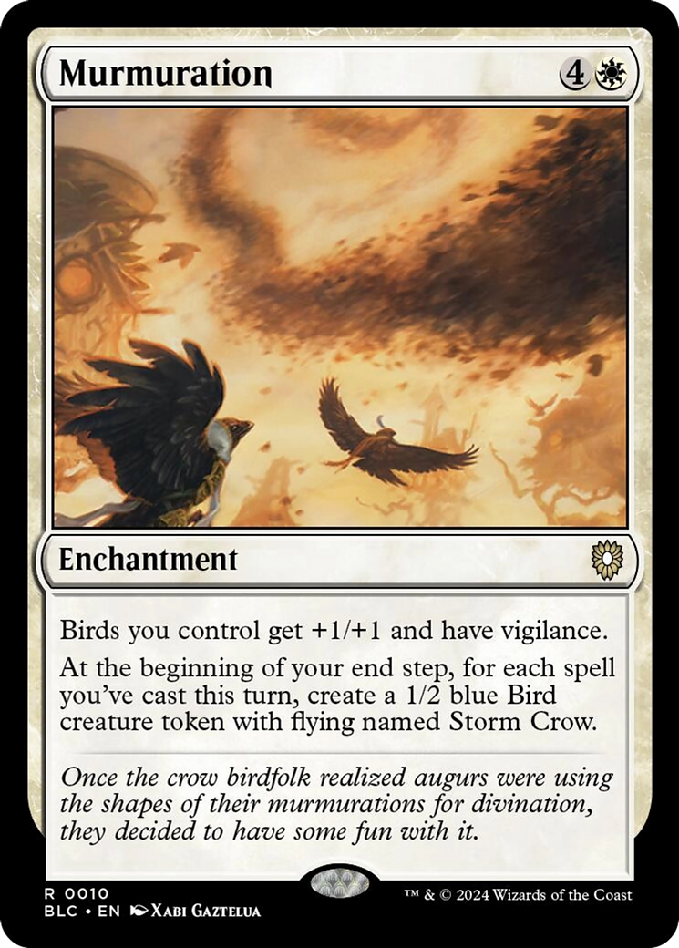 Murmuration [Bloomburrow Commander] | Shuffle n Cut Hobbies & Games