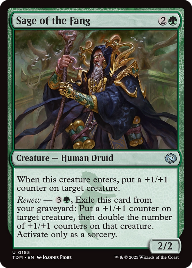 Sage of the Fang [Tarkir: Dragonstorm] | Shuffle n Cut Hobbies & Games