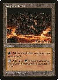 Karplusan Forest (Oversized) [Oversize Cards] | Shuffle n Cut Hobbies & Games