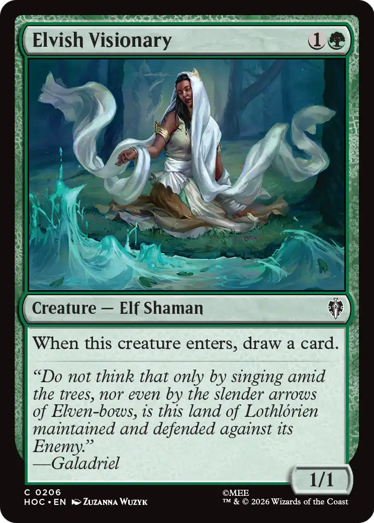 Elvish Visionary [The Hobbit: Eternal-Legal] | Shuffle n Cut Hobbies & Games