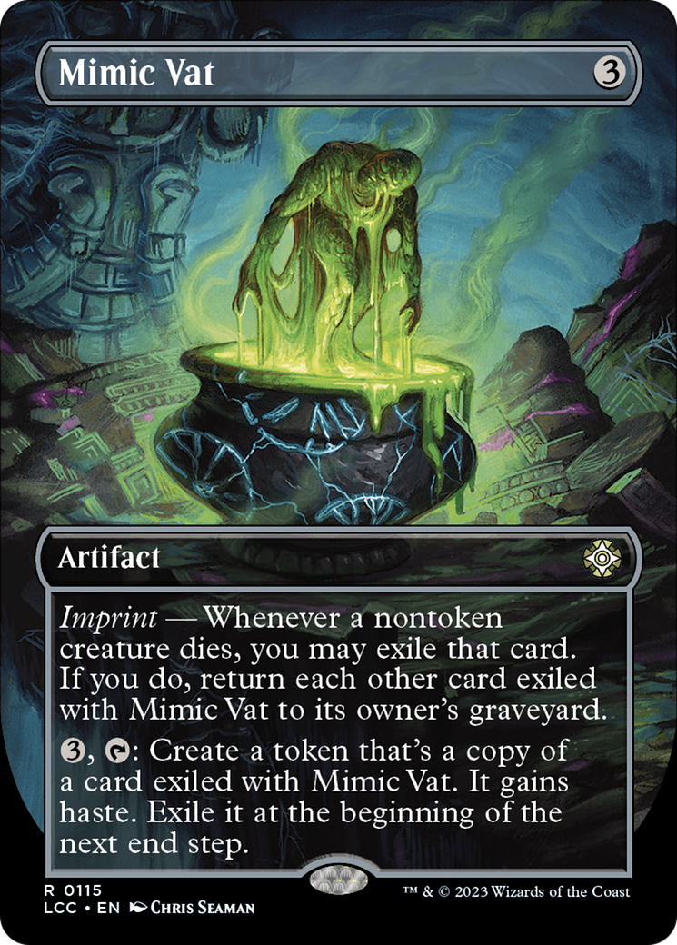 Mimic Vat (Borderless) [The Lost Caverns of Ixalan Commander] | Shuffle n Cut Hobbies & Games