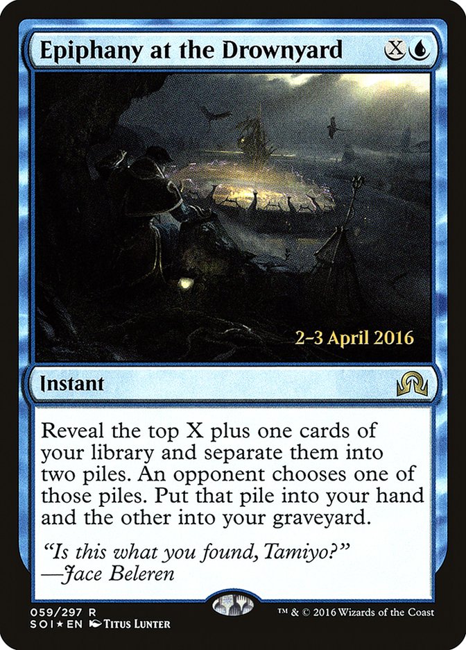 Epiphany at the Drownyard [Shadows over Innistrad Prerelease Promos] | Shuffle n Cut Hobbies & Games