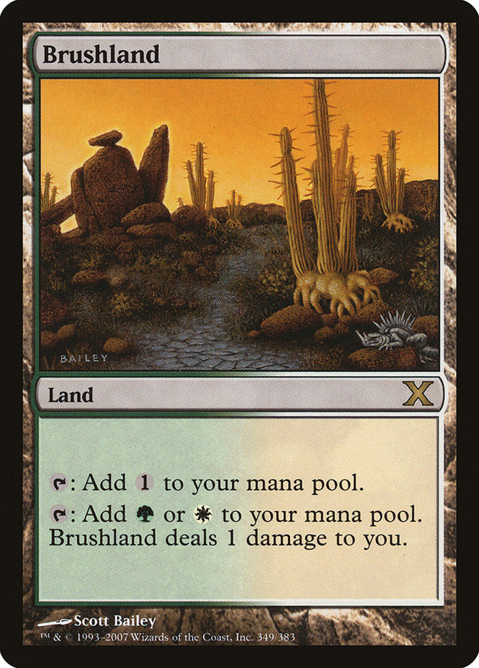 Brushland [Tenth Edition] | Shuffle n Cut Hobbies & Games