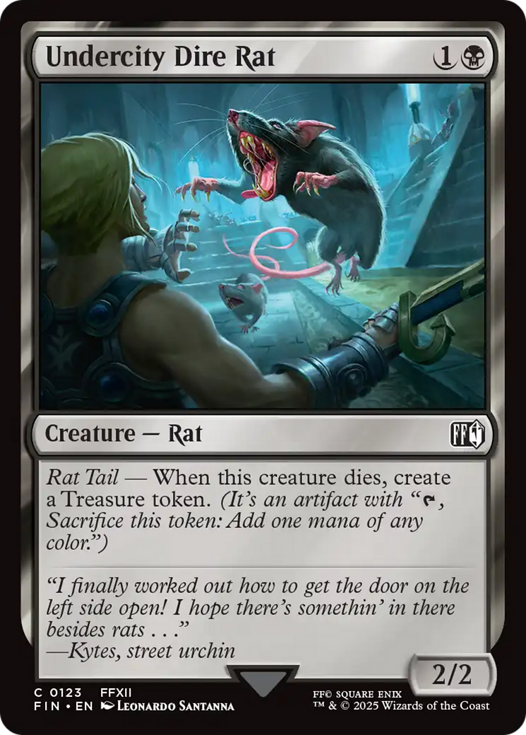 Undercity Dire Rat [FINAL FANTASY] | Shuffle n Cut Hobbies & Games