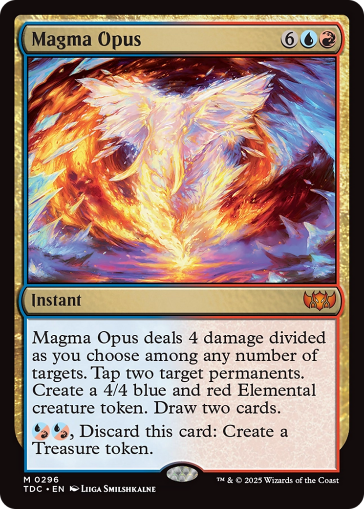 Magma Opus [Tarkir: Dragonstorm Commander] | Shuffle n Cut Hobbies & Games