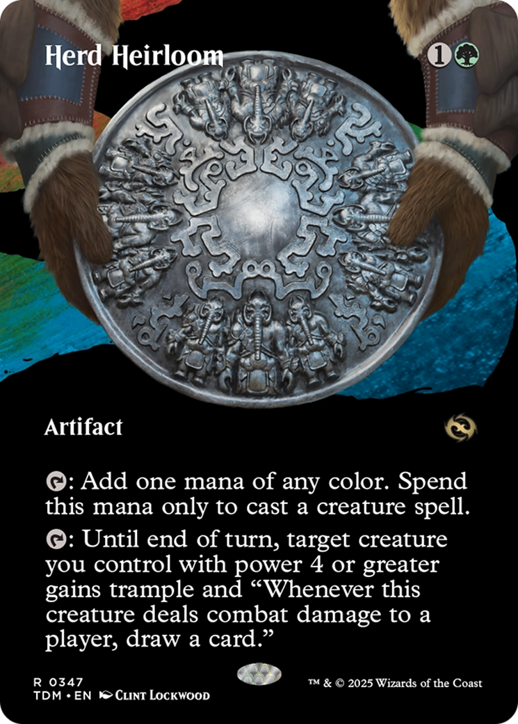Herd Heirloom (Borderless) [Tarkir: Dragonstorm] | Shuffle n Cut Hobbies & Games