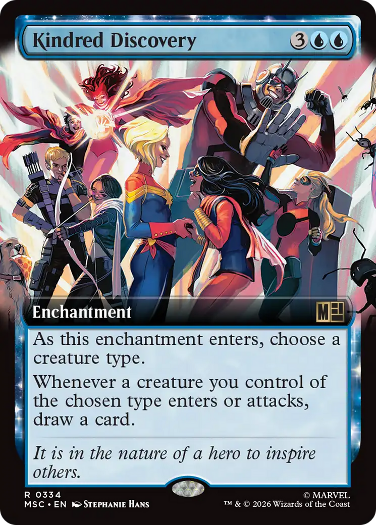 Kindred Discovery (Extended Art) [Marvel Super Heroes Commander] | Shuffle n Cut Hobbies & Games