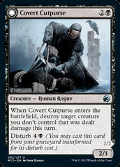 Covert Cutpurse // Covetous Geist [Innistrad: Midnight Hunt] | Shuffle n Cut Hobbies & Games