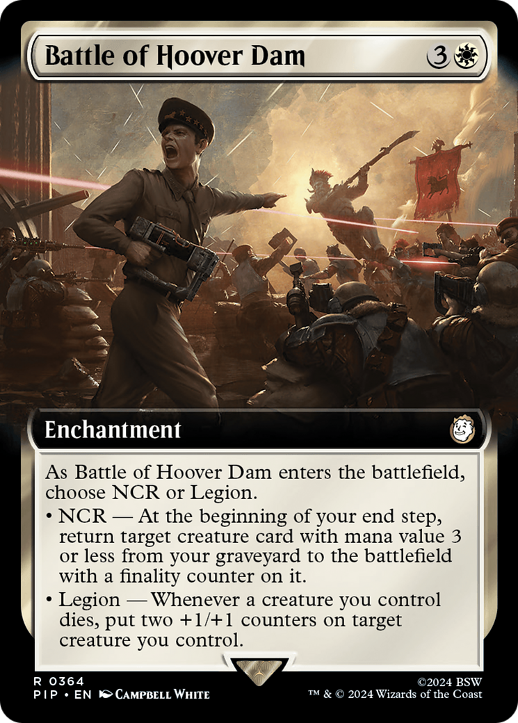 Battle of Hoover Dam (Extended Art) [Fallout] | Shuffle n Cut Hobbies & Games