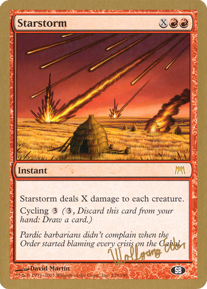 Starstorm (Wolfgang Eder) (SB) [World Championship Decks 2003] | Shuffle n Cut Hobbies & Games