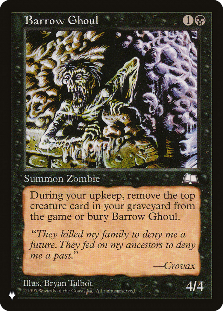 Barrow Ghoul [The List] | Shuffle n Cut Hobbies & Games