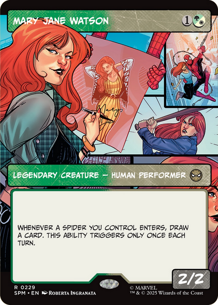 Mary Jane Watson (Borderless) [Marvel's Spider-Man] | Shuffle n Cut Hobbies & Games