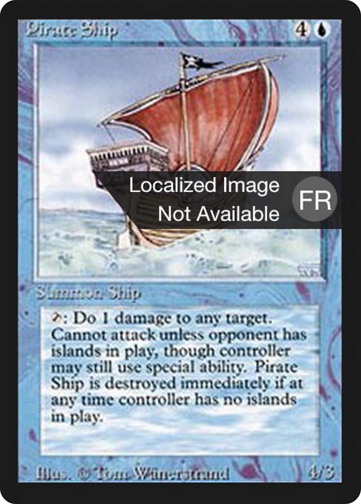 Pirate Ship [Foreign Black Border] | Shuffle n Cut Hobbies & Games