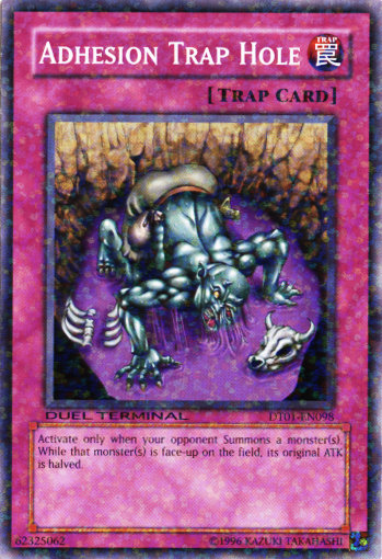 Adhesion Trap Hole [DT01-EN098] Common | Shuffle n Cut Hobbies & Games