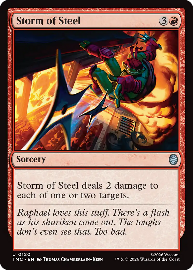 Storm of Steel [Teenage Mutant Ninja Turtles Commander] | Shuffle n Cut Hobbies & Games