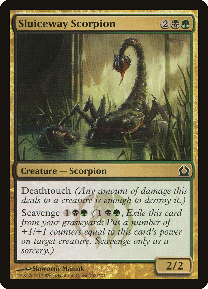 Sluiceway Scorpion [Return to Ravnica] | Shuffle n Cut Hobbies & Games
