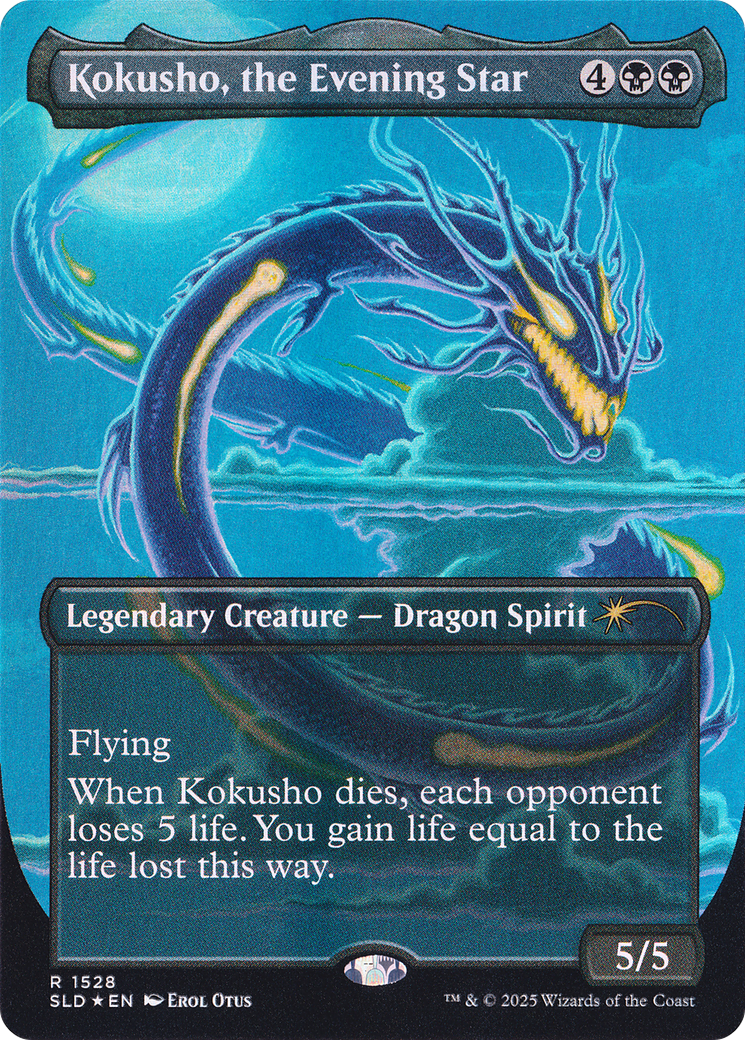 Kokusho, the Evening Star (Rainbow Foil) [Secret Lair Drop Series] | Shuffle n Cut Hobbies & Games