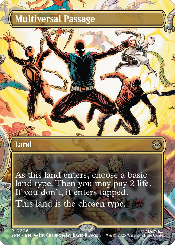 Multiversal Passage (Borderless) [Marvel's Spider-Man] | Shuffle n Cut Hobbies & Games