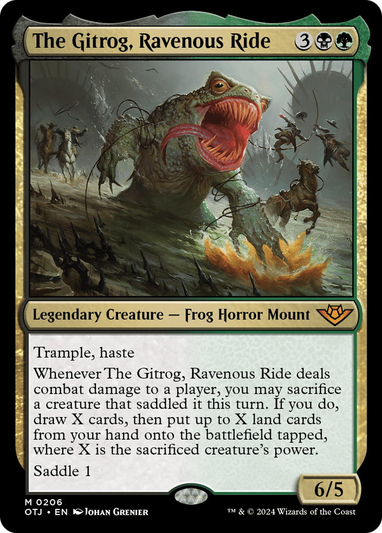 The Gitrog, Ravenous Ride [Outlaws of Thunder Junction] | Shuffle n Cut Hobbies & Games