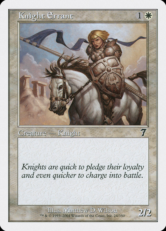 Knight Errant [Seventh Edition] | Shuffle n Cut Hobbies & Games
