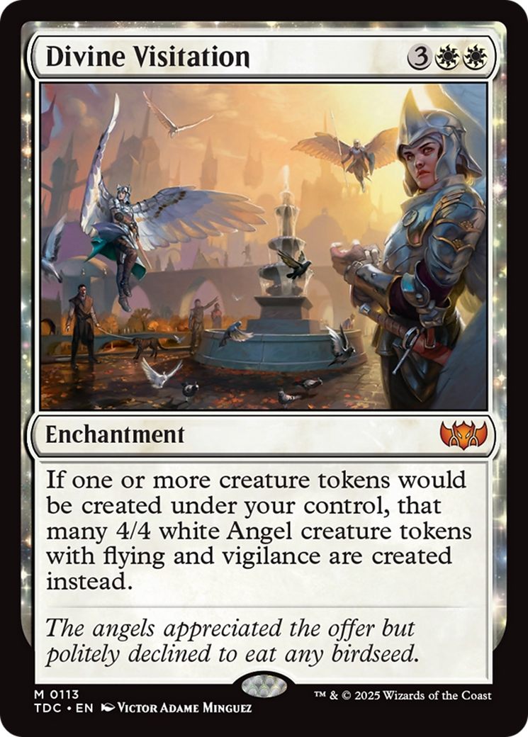 Divine Visitation [Tarkir: Dragonstorm Commander] | Shuffle n Cut Hobbies & Games