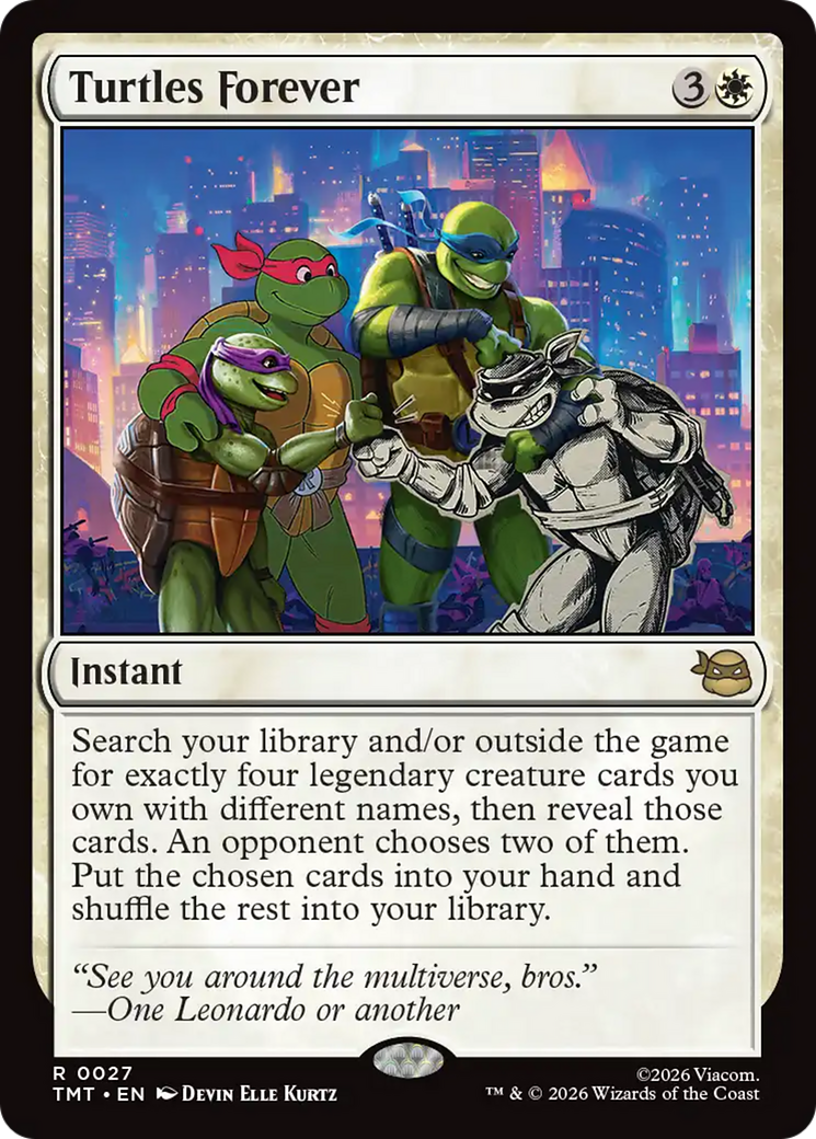 Turtles Forever [Teenage Mutant Ninja Turtles] | Shuffle n Cut Hobbies & Games