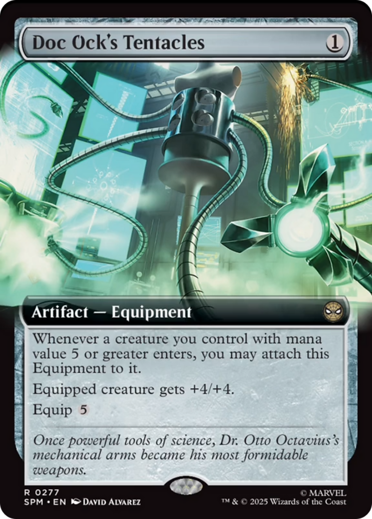 Doc Ock's Tentacles (Extended Art) [Marvel's Spider-Man] | Shuffle n Cut Hobbies & Games